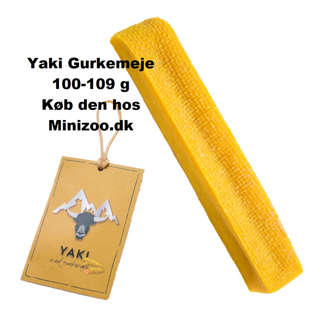 Yaki Gurkemeje 100-109 g L - naturligt tyggeben til hunde